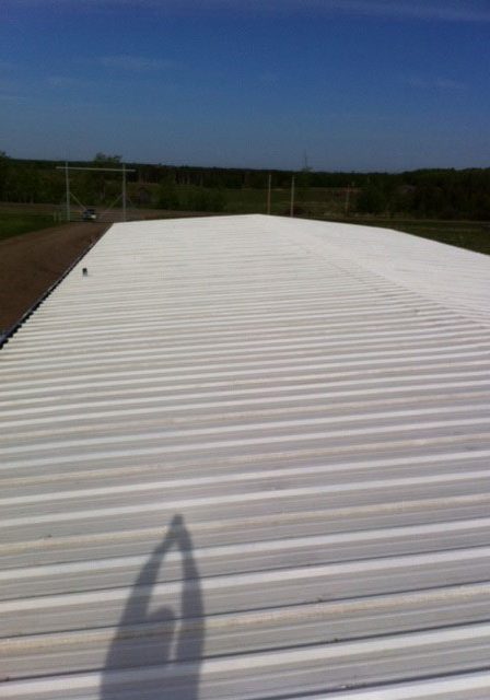 100% waterproof roof membrane.